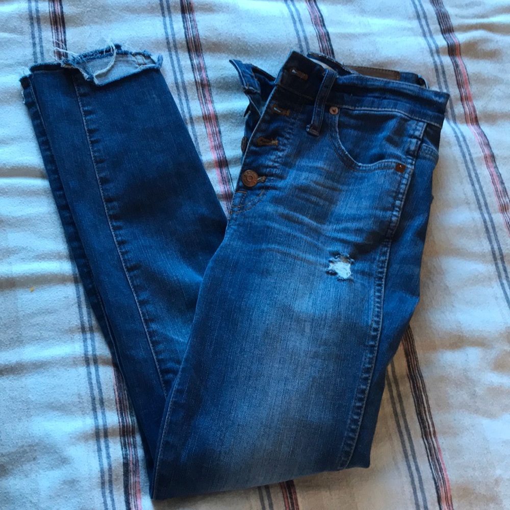 Madewell high rise jeans size 24